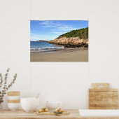Morgen am Sand Beach Poster (Küche)