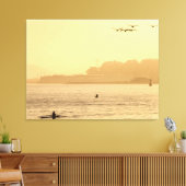 Morgen an der Bucht Leinwanddruck (Insitu (Wohnzimmer))