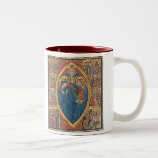 Morgen-anbietenTasse Zweifarbige Tasse (Rechts)