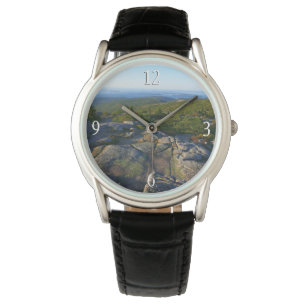 Morgen auf dem Cadillac Mountain in Acadia Armbanduhr