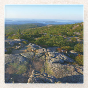 Morgen auf dem Cadillac Mountain in Acadia Glasuntersetzer