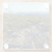 Morgen auf dem Cadillac Mountain in Acadia Glasuntersetzer (Rückseite)