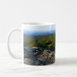 Morgen auf dem Cadillac Mountain in Acadia Kaffeetasse