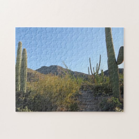 Morgen auf dem King Canyon Trail Puzzle (Horizontal)