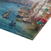 MORGEN AUF DER GRAND CANAL Glassschneide Schneidebrett (Ecke)