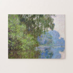 Morgen auf der Seine nahe Giverny Claude Monet Puzzle