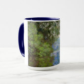 Morgen auf der Seine nahe Giverny Claude Monet Tasse (Vorderseite Links)