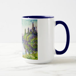 Morgen auf der Seine, nahe Vetheuil Claude Monet Tasse