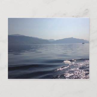 Morgen auf See Postkarte