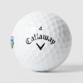 Morgen beginnt heute golfball (Logo)
