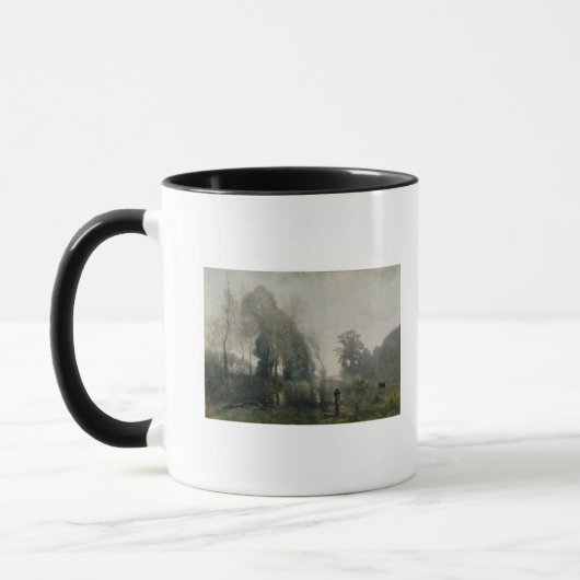 Morgen bei Ville-d'Avray oder, beim Cowherd, 1868 Tasse (Links)