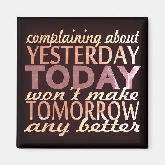 Morgen besser machen magnet (Vorne)