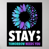 Morgen brauchen Sie Unterstützung für psychische G Poster (Vorne)