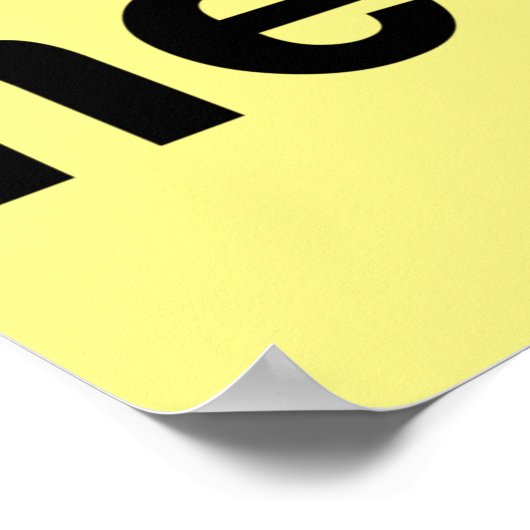 Morgen braucht du dich poster (Ecke)