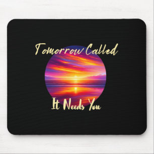 Morgen Braucht Inspiration In Sonnenuntergängen Mousepad