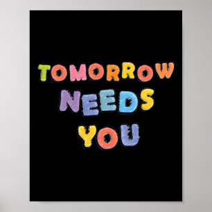 Morgen braucht Mental Health Awareness Montag S Poster