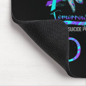 Morgen braucht Präventionsbewusstsein für Selbstmo Mousepad (Ecke)