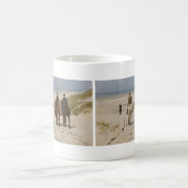 Morgen-Fahrt auf den Strand - Anton-Malvenfarbe Kaffeetasse (Mittel)