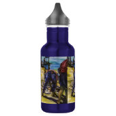 Morgen Fang, Hafen Insel, Bahamas Trinkflasche (Links)