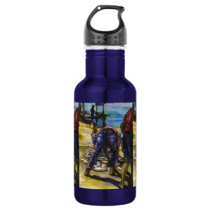 Morgen Fang, Hafen Insel, Bahamas Trinkflasche