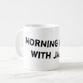 MORGEN-FILM mit JAMIE Kaffeetasse (Vorderseite Links)