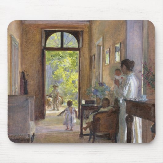 Morgen-Freude Mousepad (Vorne)