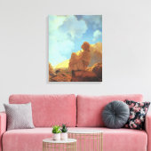 Morgen (Frühling), Maxfield Parrish Fine Art Leinwanddruck (Insitu (Wohnzimmer))