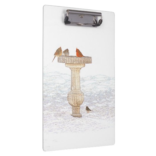 Morgen Fütternd DigitalArt Klemmbrett (Rechts)