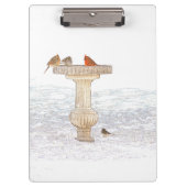 Morgen Fütternd DigitalArt Klemmbrett (Vorderseite)