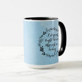 Morgen-Gebets-Kaffeetasse Tasse (VorderseiteRechts)