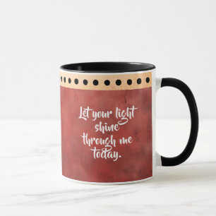 Morgen-Gebets-Kaffeetasse Tasse