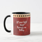 Morgen-Gebets-Kaffeetasse Tasse (Links)