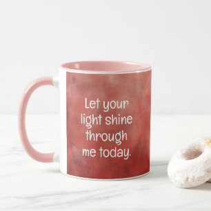 Morgen-Gebets-Kaffeetasse Tasse