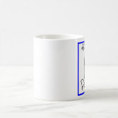 Morgen geschossen vom Aqua Kaffeetasse (Mittel)