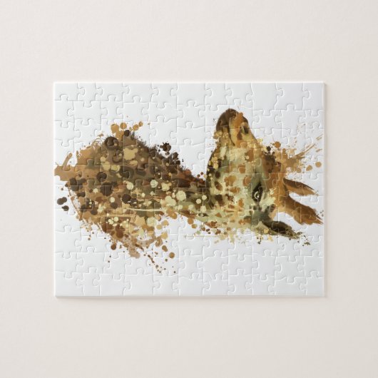 Morgen-Giraffe Puzzle (Horizontal)