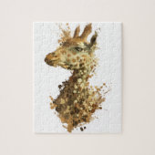 Morgen-Giraffe Puzzle (Vertikal)