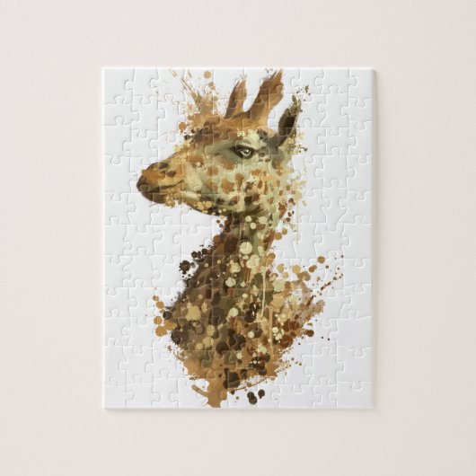 Morgen-Giraffe Puzzle (Vertikal)