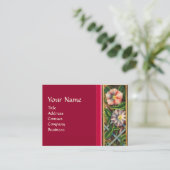 MORGEN GLORY MONOGRAM VISITENKARTE (Stehend Vorderseite)