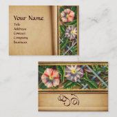 MORGEN GLORY MONOGRAM VISITENKARTE (Vorne/Hinten)