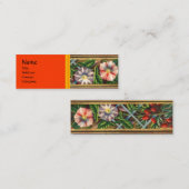 MORGEN GLORY UND RED BERRIES MINI VISITENKARTE (Vorne/Hinten)