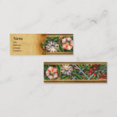 MORGEN GLORY UND RED BERRIES MINI VISITENKARTE (Vorne/Hinten)