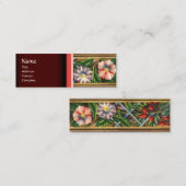 MORGEN GLORY UND RED BERRIES MINI VISITENKARTE (Vorne/Hinten)