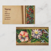 MORGEN GLORY UND RED BERRIES VISITENKARTE (Vorne/Hinten)