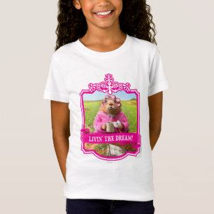 Morgen Groundhog mit Frühstücks-Krapfen und Kaff T-Shirt