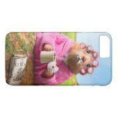 Morgen Groundhog mit Frühstücks-Krapfen und Kaffee Case-Mate iPhone Hülle (Rückseite (Horizontal))