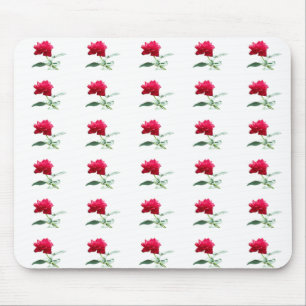 Morgen Grüße Rose Mousepad