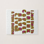 Morgen habe ich gerade gewollt, Kaffee Retten Lebe Puzzle (Horizontal)