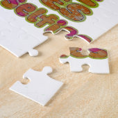 Morgen habe ich gerade gewollt, Kaffee Retten Lebe Puzzle (Seite)