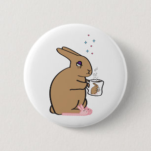 MORGEN-HÄSCHEN BUTTON