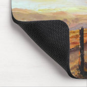 Morgen hat, Woodside Pferdepark gebrochen Mousepad (Ecke)